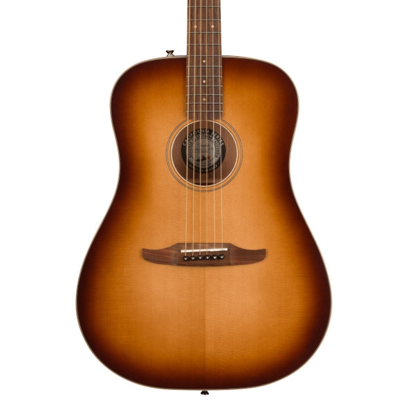 Fender Redondo Classic Electro-Acoustic Guitar, Aged Cognac Burst 