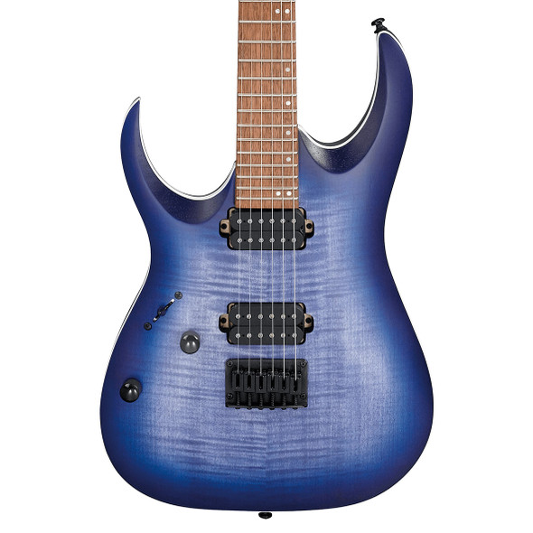 Ibanez RGA42FML-BLF Electric Guitar, Blue Lagoon Burst Flat 