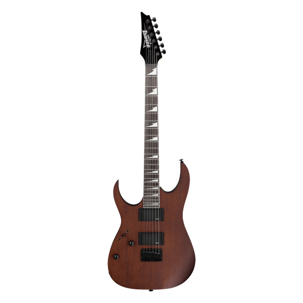 Ibanez GIO RG Series GRG121DXL-WNF Electric Guitar, Walnut Flat 