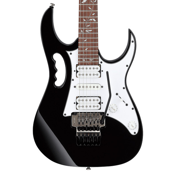 Ibanez JEMJR-BK Steve Vai Jem Junior Electric Guitar, Black 