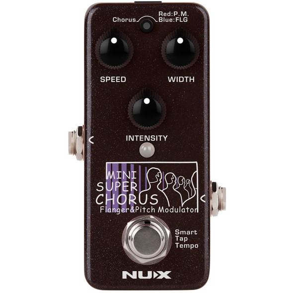 NU-X Mini Super Chorus-Flanger Effects Pedal 