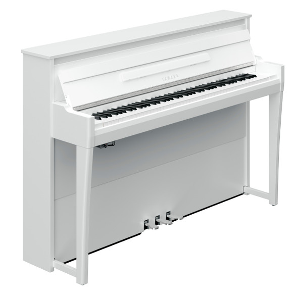 Yamaha NU1XA AvantGrand Digital Hybrid Piano, Polished White 