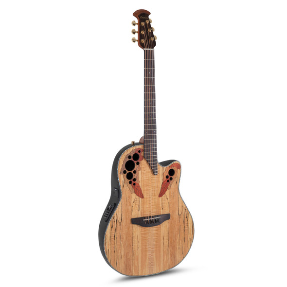 Ovation CE-44P-SM-G Celebrity Elite Plus Electro Acoustic Guitar, Spalted Maple 