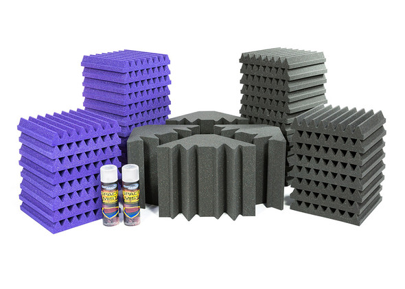 Universal Acoustics Mercury-2 Room Kit, Charcoal/Purple 