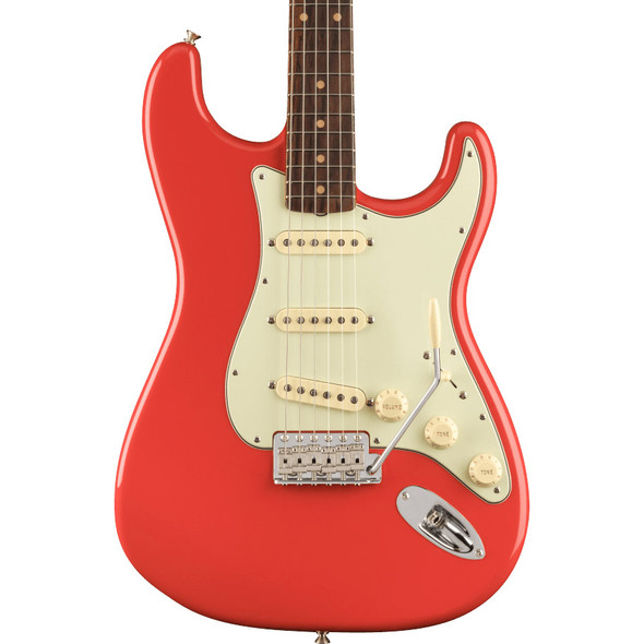 Fender American Vintage II 1961 Stratocaster Electric Guitar, Fiesta Red 