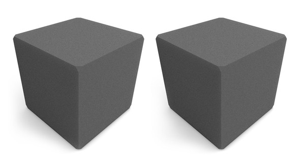 Universal Acoustics Comet Corner Cube 300, Charcoal x 2 