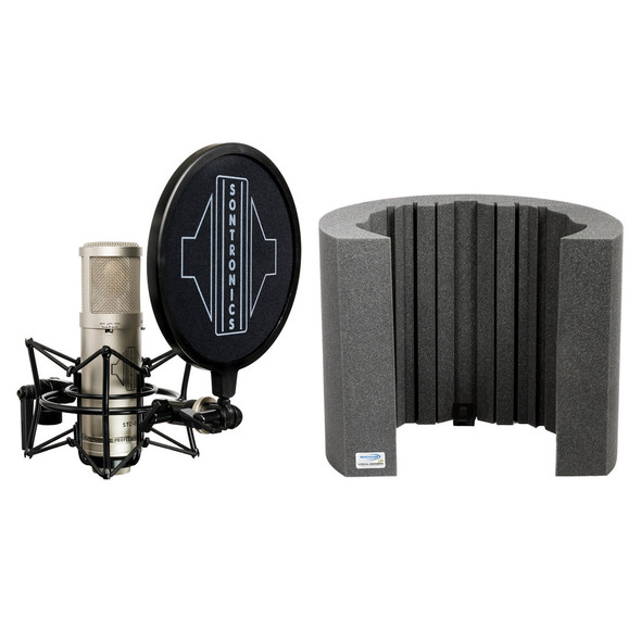 Sontronics STC3X with Universal Acoustics Vocal Screen 
