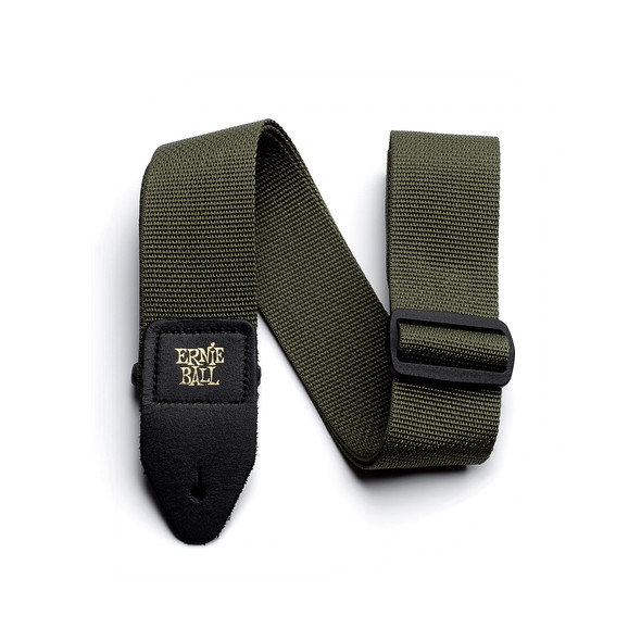 Ernie Ball Polypropylene Guitar Strap, Olive 