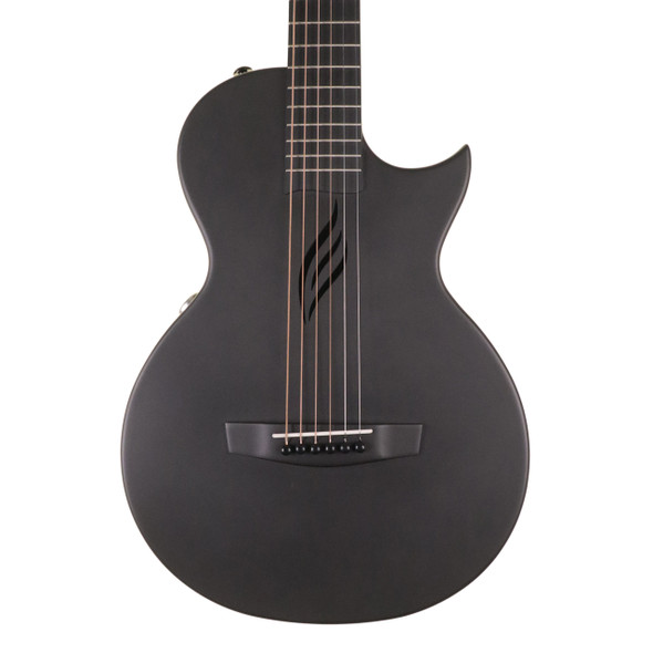 Enya Nova Go SP1 AI Carbon Fibre Electro-Acoustic Guitar with Bluetooth, Black 