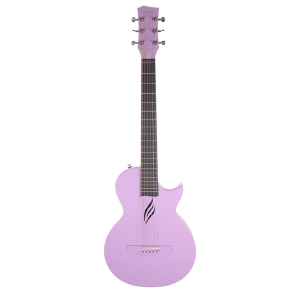 Enya Nova Go Carbon Fibre Acoustic Guitar, Purple 