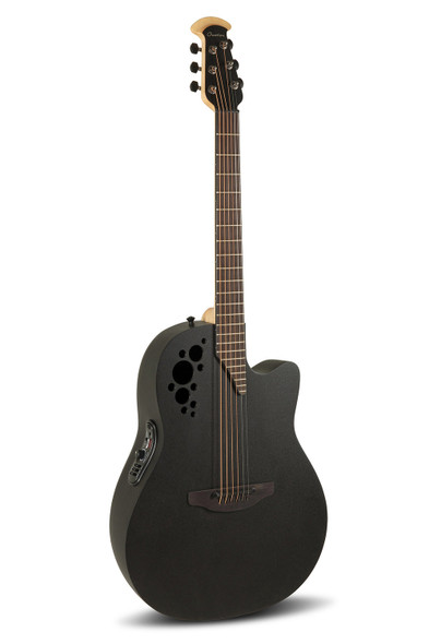 Ovation Pro Series Elite 2078TX-5-G Deep Contour Cutaway, Black Textured  