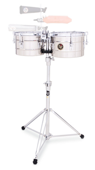 Latin Percussion LP272-S Timbales Tito Puente, Steel 