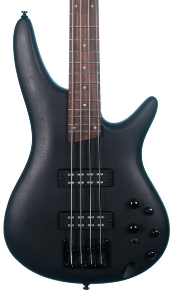 Ibanez SR300EB-WK Bass Guitar, Weathered Black 