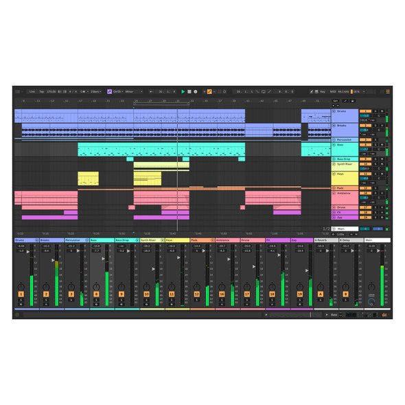 Ableton Live 12 Standard Audio/MIDI Recording Software Educational (Download) 