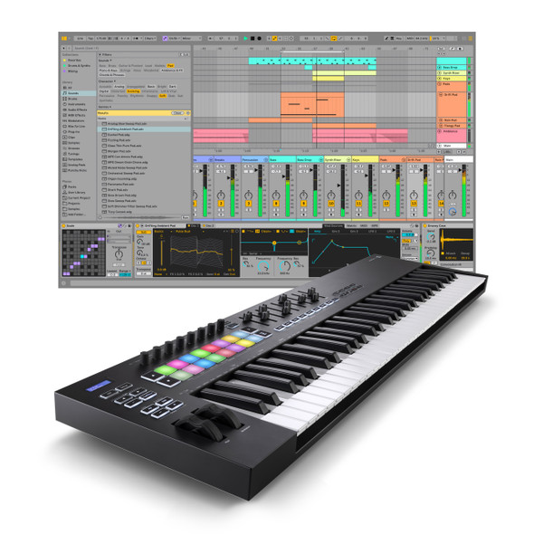 Ableton Live 12 Suite with Novation Launchkey 61 Mk3 Bundle 