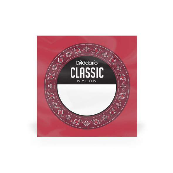 D'Addario J2704 Student Nylon Classical Guitar Single String, Normal Tension, Fourth String 