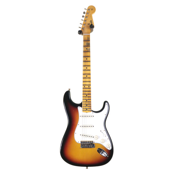 Fender Custom Shop Postmodern Strat Journeyman Relic, Bleached 3-Colour Sunburst, Maple 