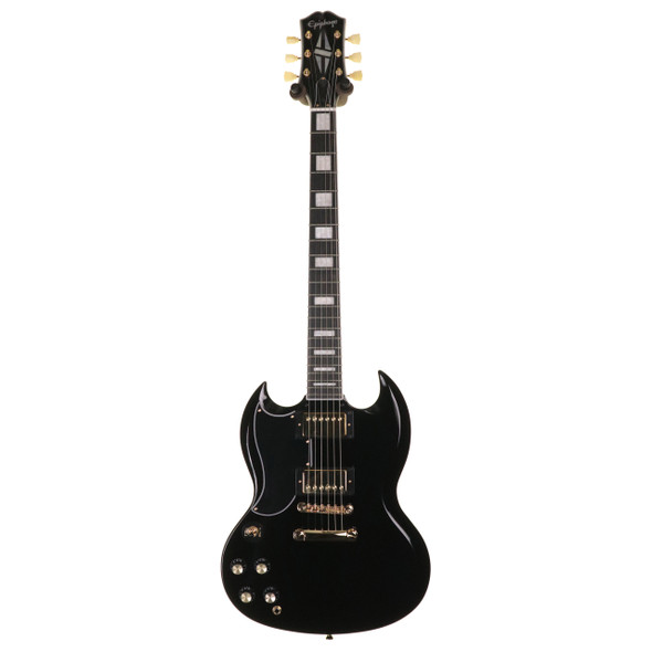 Epiphone SG Custom Left-Handed Electric Guitar, Ebony 