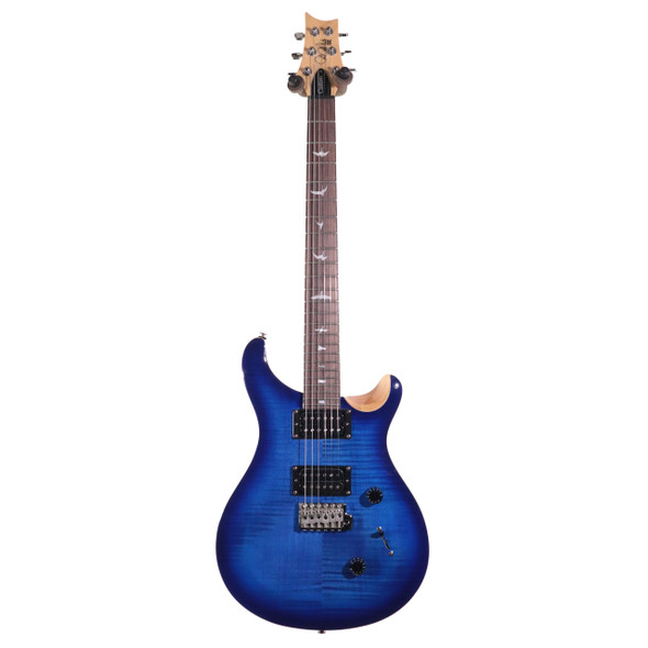 PRS Custom 24 SE Electric Guitar with Gigbag, Faded Blue (pre-owned)