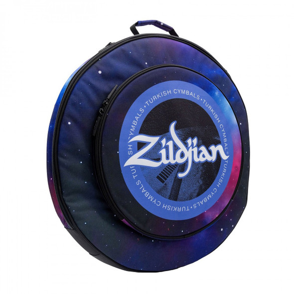 Zildjian 20 Inch Student Backpack Cymbal Bag, Purple Galaxy 