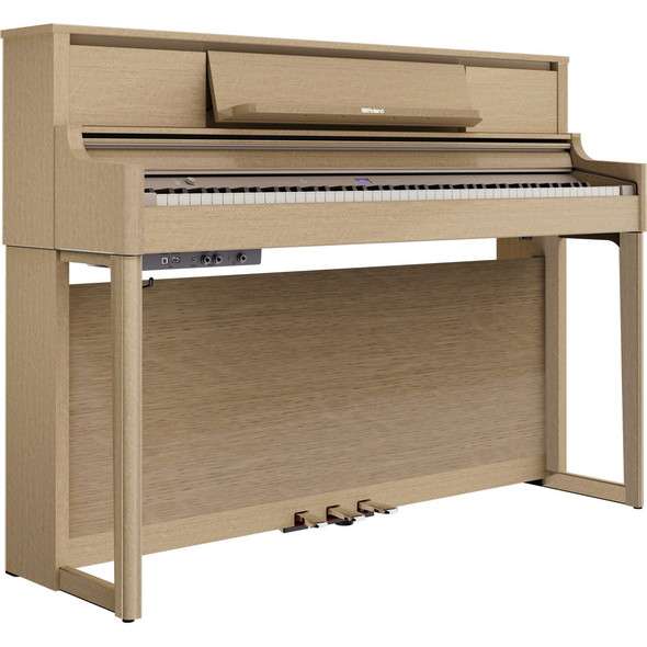 Roland LX-5-LA Upright Digital Piano, Light Oak 