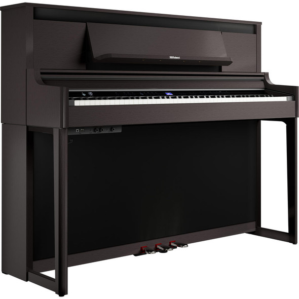 Roland LX-6-DR Luxury Upright Digital Piano, Dark Rosewood 