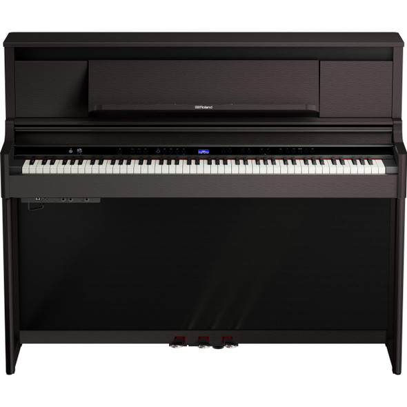 Roland LX-6-DR Luxury Upright Digital Piano, Dark Rosewood 
