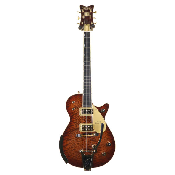 Gretsch G6134TGQM-59 Ltd Edition Quilt Classic Penguin Electric Guitar, Forge Glow  (b-stock)