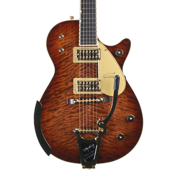 Gretsch G6134TGQM-59 Ltd Edition Quilt Classic Penguin Electric Guitar, Forge Glow  (b-stock)