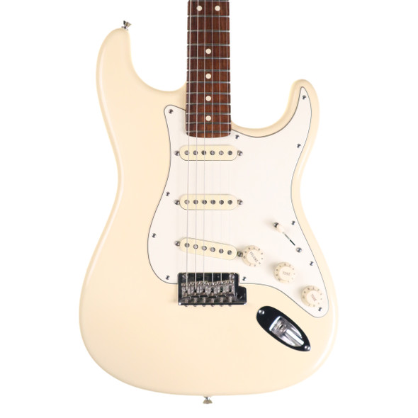 Fender American Standard 60th Anv. Stratocaster, Rosewood, Olympic White with Case (pre-owned)