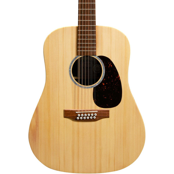 Martin D-X2E Spruce Top 12-String Electro Acoustic Guitar, Natural 