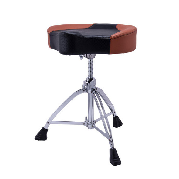 Mapex T855BR 800 Series Saddle Throne in Tan/Black 