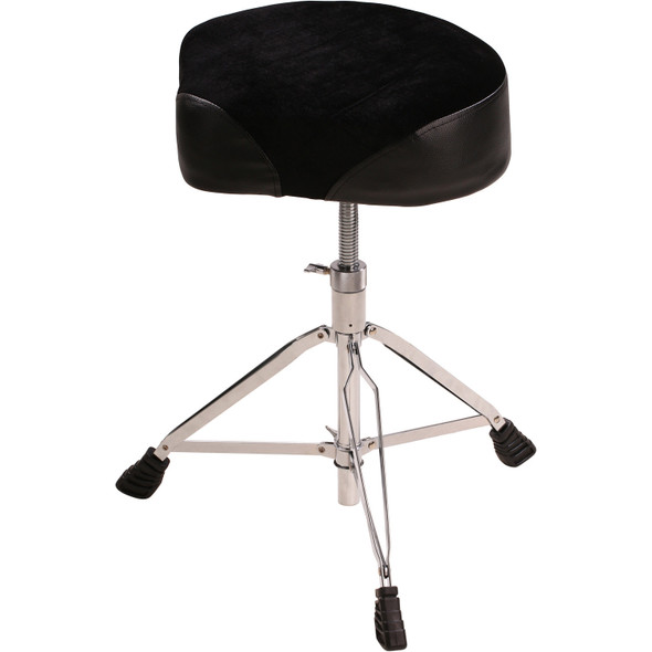 NUX Saddle-Style Drum Throne, Spiral Base  (ex-display)