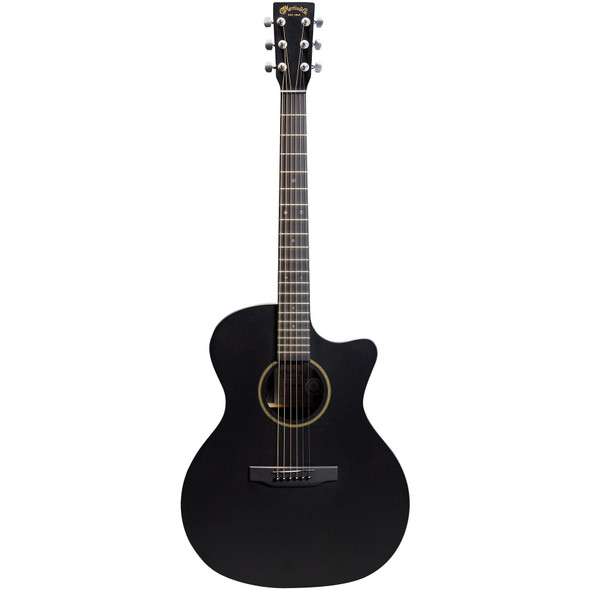 Martin GPC-X1E  HPL Black Top Electro-Acoustic Guitar with Softshell Case 