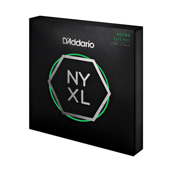 D Addario NYXL4095 Nickel Wound Bass Guitar Strings, Super Light, 40-95 