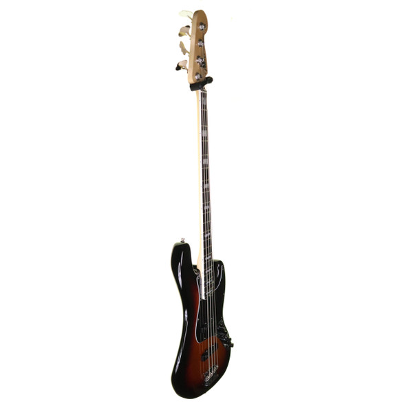 Fender American Elite Jazz Bass Guitar, 3 Tone Sunburst with Case (pre-owned)
