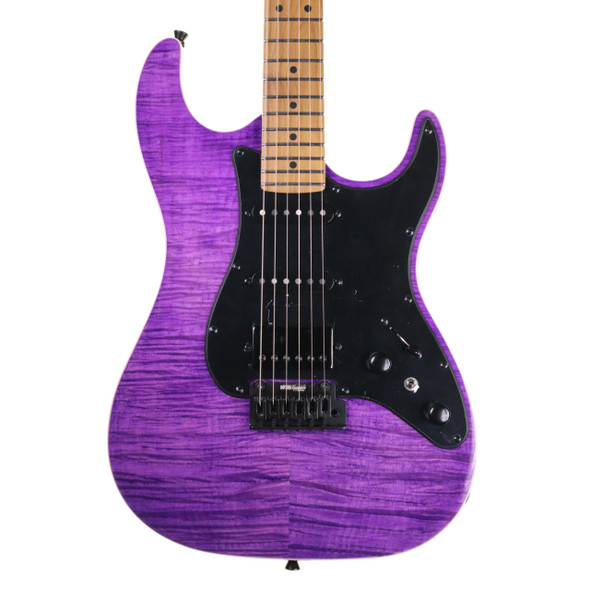 Jet JS-600 TPP Electric Guitar, Trans Purple  (ex-display)