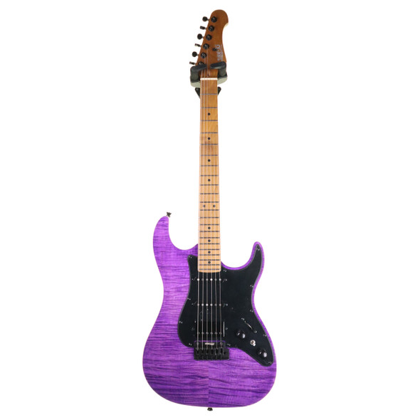 Jet JS-600 TPP Electric Guitar, Trans Purple  (ex-display)