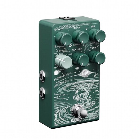 Klowra Limbo Stereo Reverb Effects Pedal - Absolute Music
