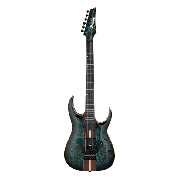 Ibanez RGA42EX-BAM RGA Series Electric Guitar, Black Aurora Burst