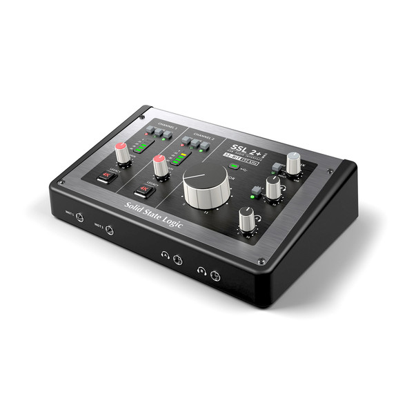 SSL 2+ MKII 2-in/4-out USB-C Audio Interface 
