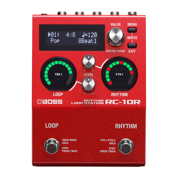 Boss RC-1 Looper Pedal, Red - Absolute Music
