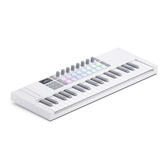 Novation Launchkey 49 MK4 USB/MIDI Controller Keyboard, White