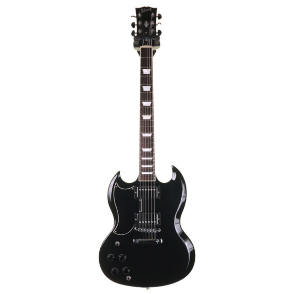 Gibson SG Standard T Left Handed Electric Guitar, Ebony with Hard Case (pre-owned)