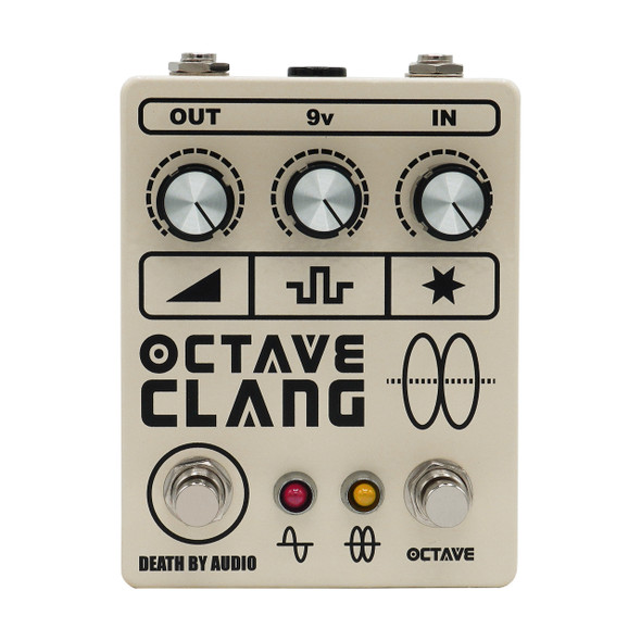 Death By Audio OCTAVE CLANG V2 Fuzz and Octave Up Pedal 