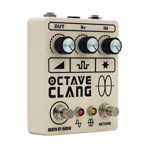 Death By Audio OCTAVE CLANG V2 Fuzz and Octave Up Pedal 