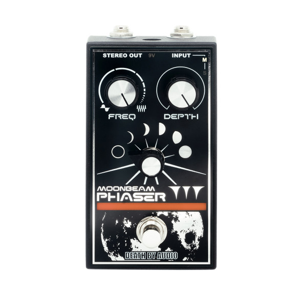 Death By Audio Moonbeam Phaser Stereo Multi Stage Phaser Effects Pedal 