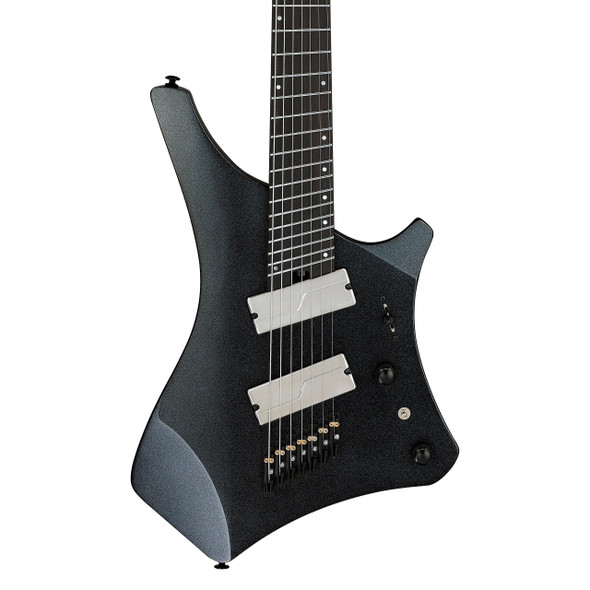 Ibanez A527-IPT 7-String Multi Scale Electric Guitar, Iron Pewter 