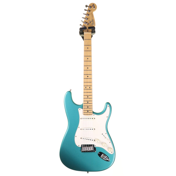Fender American Standard Stratocaster Electric Guitar, Caribbean Mist with Case (pre-owned)
