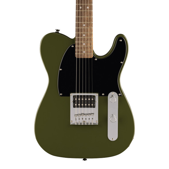 Fender Squier Sonic Esquire H Electric Guitar, Olive, Laurel 
